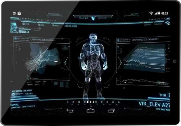Black Blue Crysis 3D Live WP screenshot 2