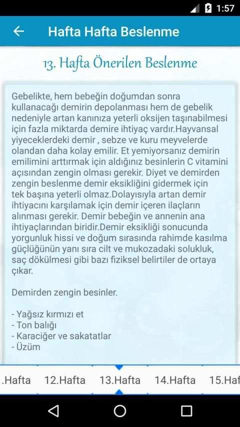 Hamilelik Takibi screenshot 2