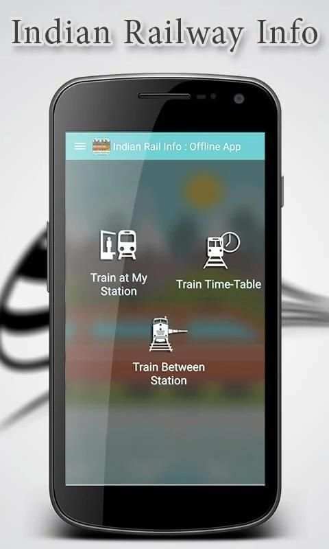 Indian Rail Info : Offline App 6 تصوير الشاشة