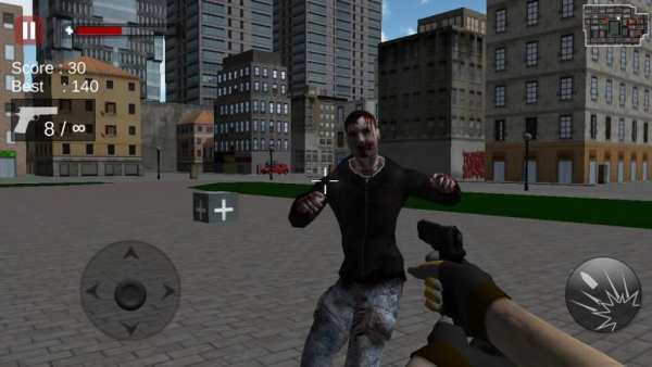 Zombie Jahat Kota - 3D FPS screenshot 4