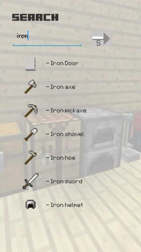 Crafting recipes for Minecraft screenshot 9
