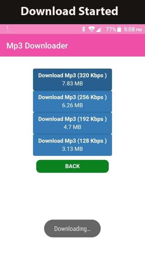 Free Mp3 & Mp4 Video Downloader screenshot 4