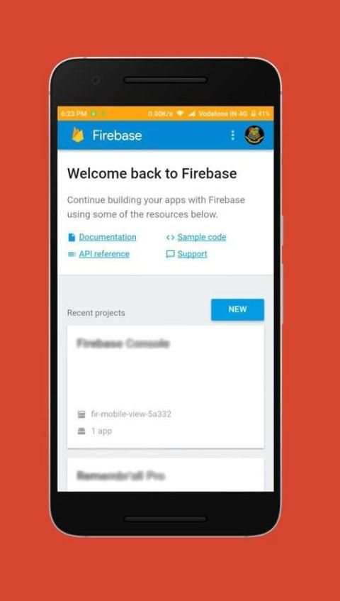 Firebase Console 5 تصوير الشاشة