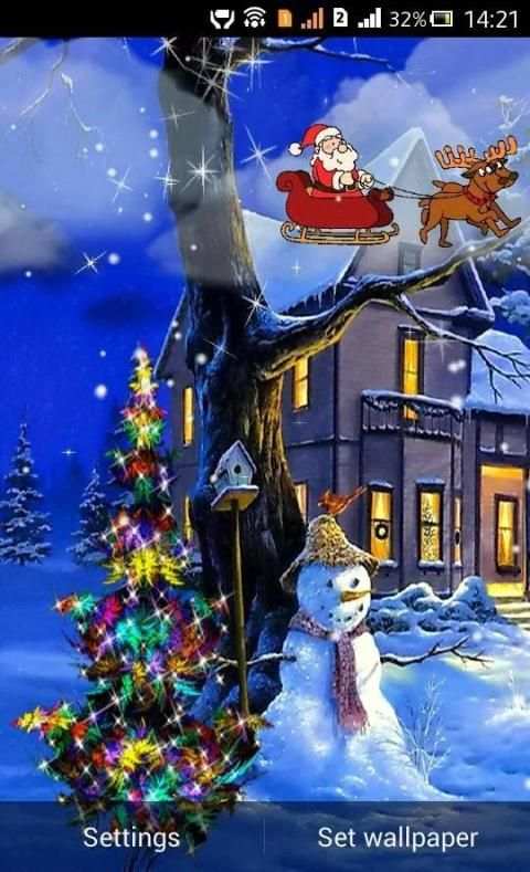 Christmas Live Wallpaper screenshot 5