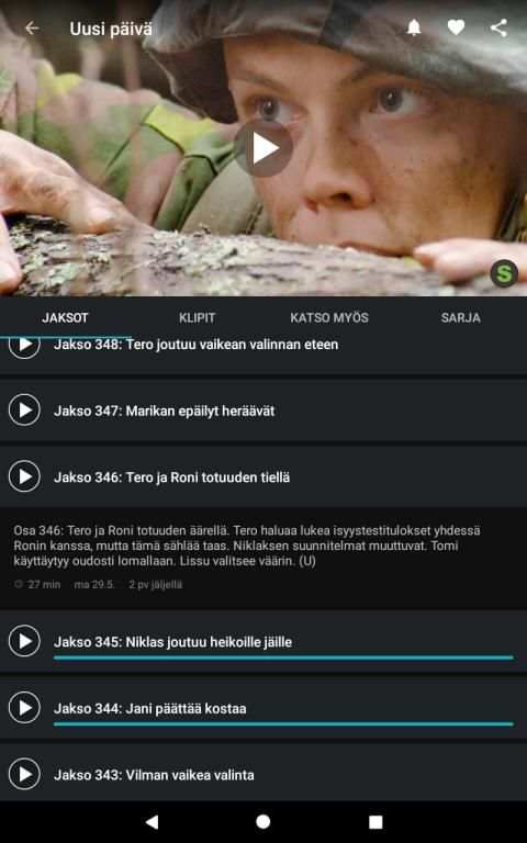 Yle Areena screenshot 2