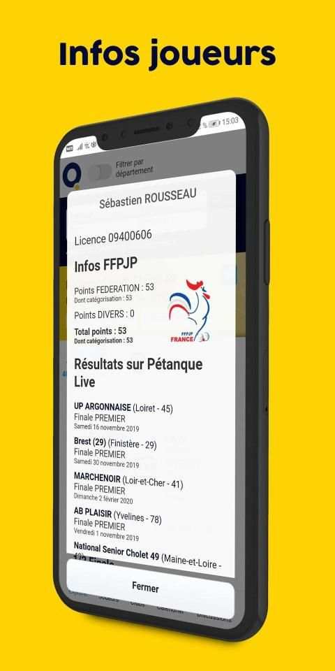 Pétanque Live screenshot 1