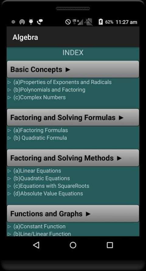 Math Formulae Lite (Free) скриншот 8