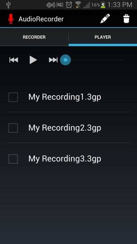 Audio Recorder screenshot 3