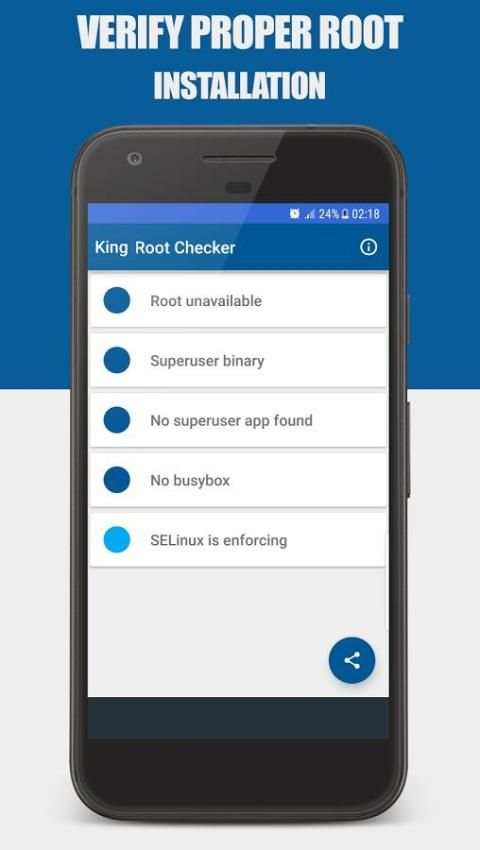 Kingo Root Checker screenshot 3