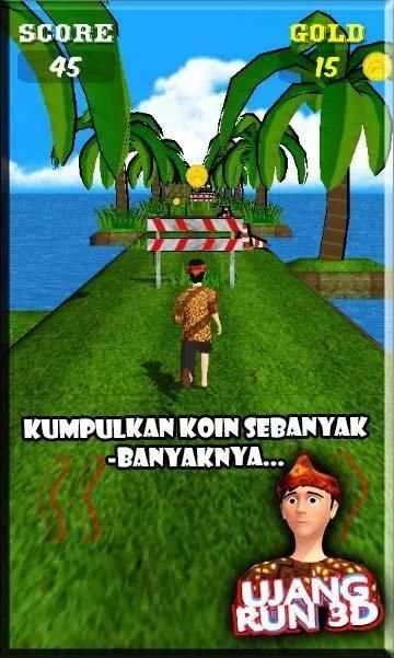 Ujang Run 3D screenshot 2