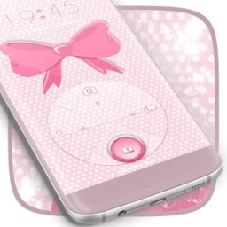 गुलाबी धनुष लॉकर आइकन