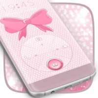 गुलाबी धनुष लॉकर