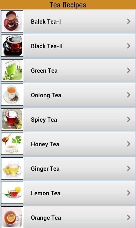 Tea Recipes screenshot 13