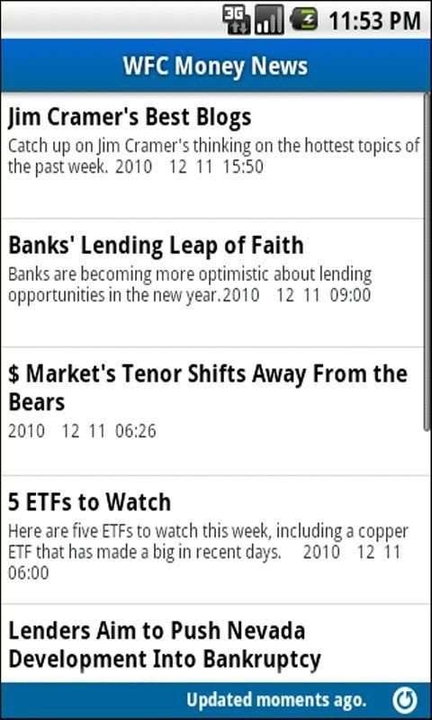 MSN Money News screenshot 2