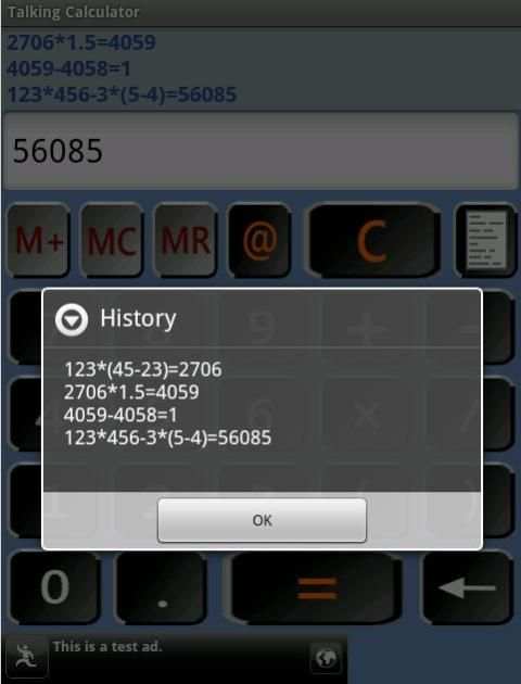 Talking Calculator screenshot 4