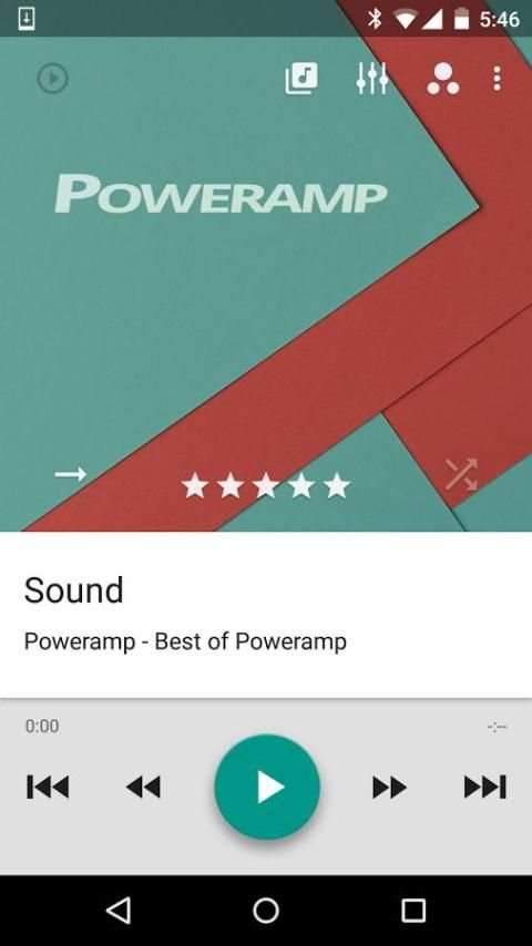 Skin for Poweramp Material screenshot 7