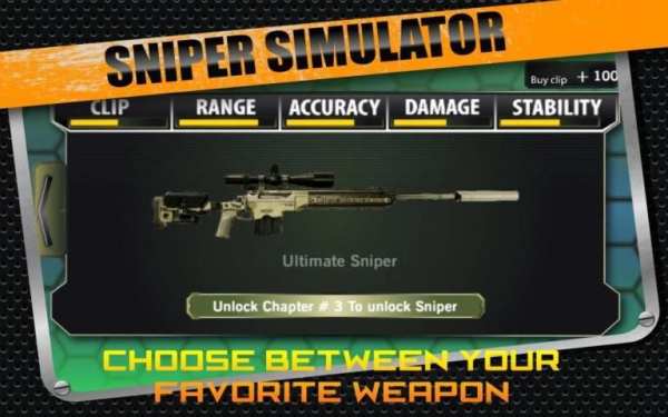 Sniper Simulator 3D स्क्रीनशॉट 5