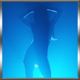 ikon Blue Dancing Girl
