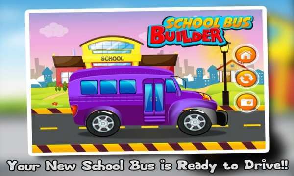 Bus Sekolah Builder-Car Garag screenshot 10
