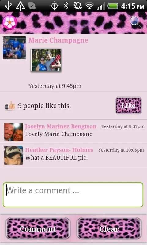 Cheetah Theme for Facebook screenshot 4