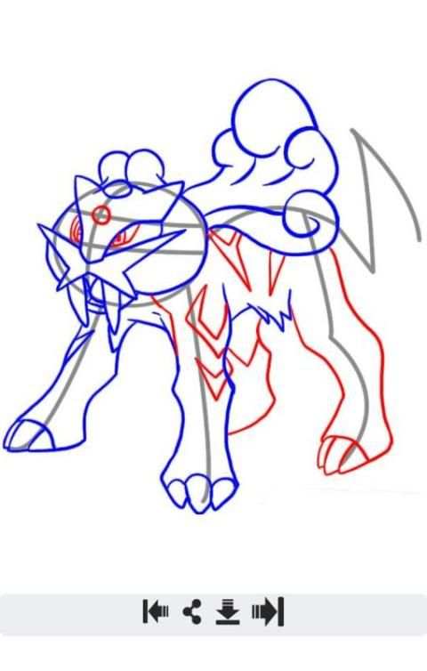 How to Draw Legendary Pokemon screenshot 4