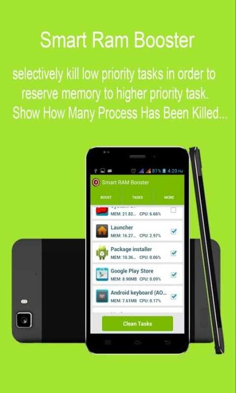 Smart RAM Booster скриншот 2