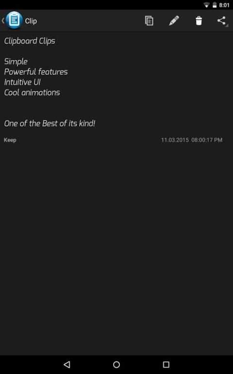 Clipboard Clips screenshot 3