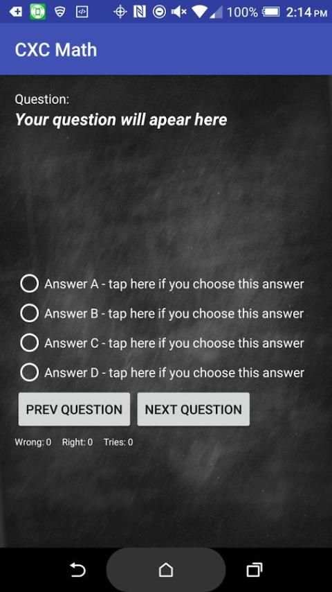 CXC Math Questions screenshot 4