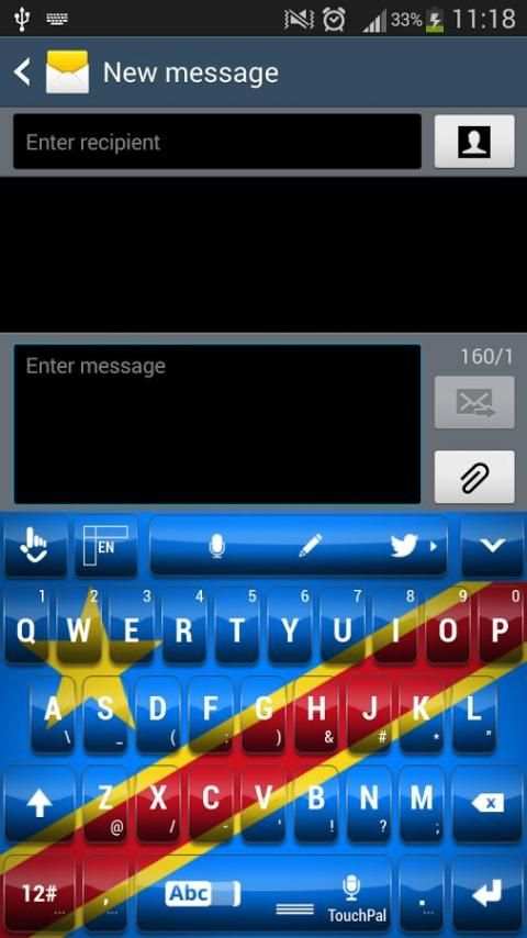 Congo Keyboard स्क्रीनशॉट 8