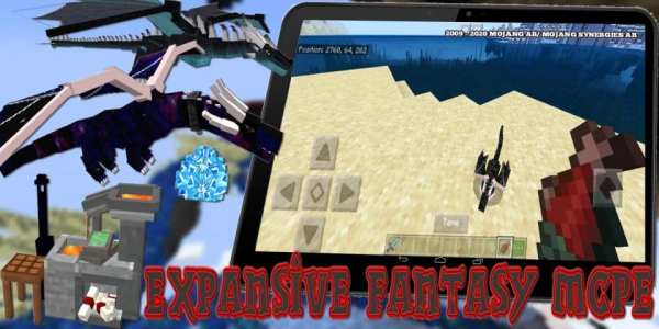 New Dragon Addon: Expansive Fantasy Mod For MCpe screenshot 1