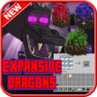 New Dragon Addon: Expansive Fantasy Mod For MCpe logo