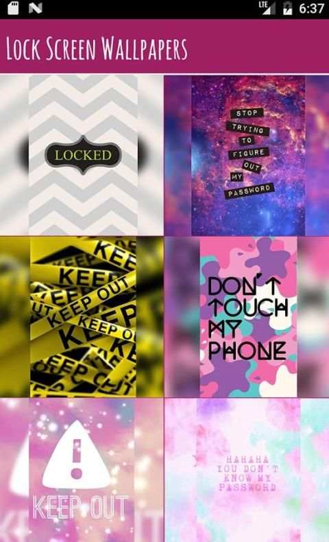 Lock Screen Wallpapers Free скриншот 2