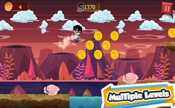 Teen robins titan Run 3 تصوير الشاشة