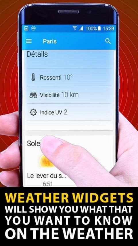 Best Weather Apps Widgets *️ скриншот 4
