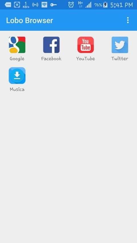 Lobo Browser Lite screenshot 5