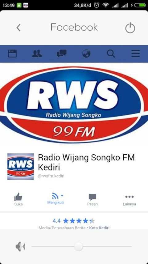 Radio Wijang Songko - Kediri 3 تصوير الشاشة