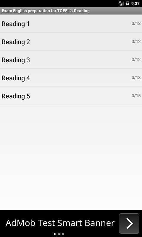 Exam English: TOEFL® Reading скриншот 4