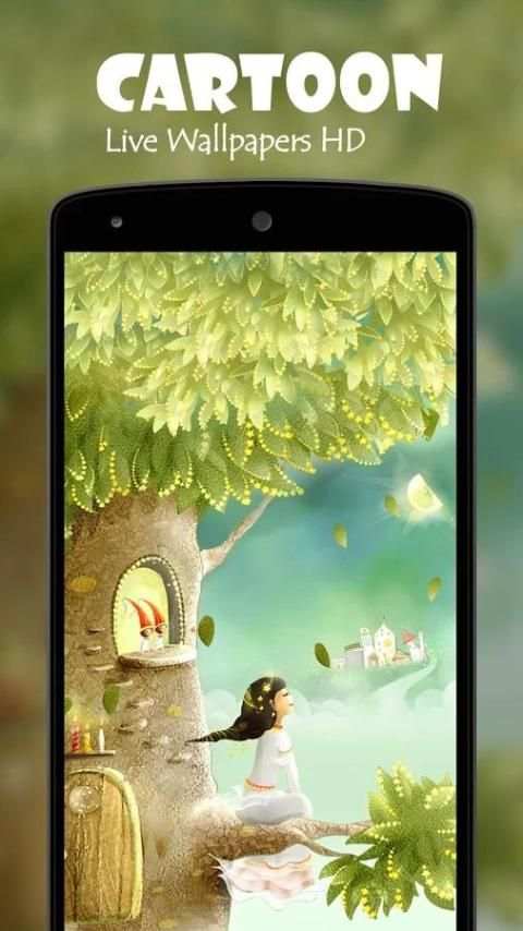 Cartoon Live Wallpaper HD screenshot 4