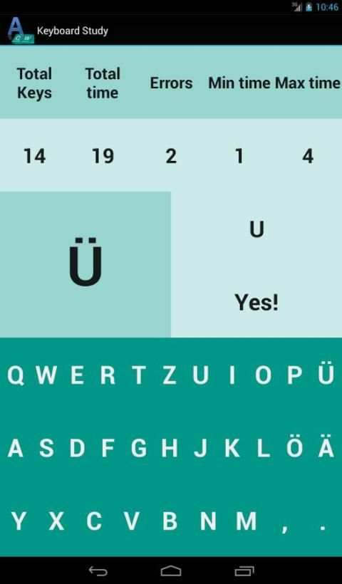 Keyboard Trainer screenshot 1