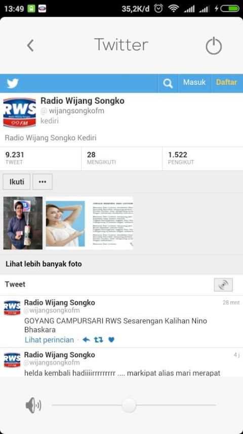 Radio Wijang Songko - Kediri 4 تصوير الشاشة
