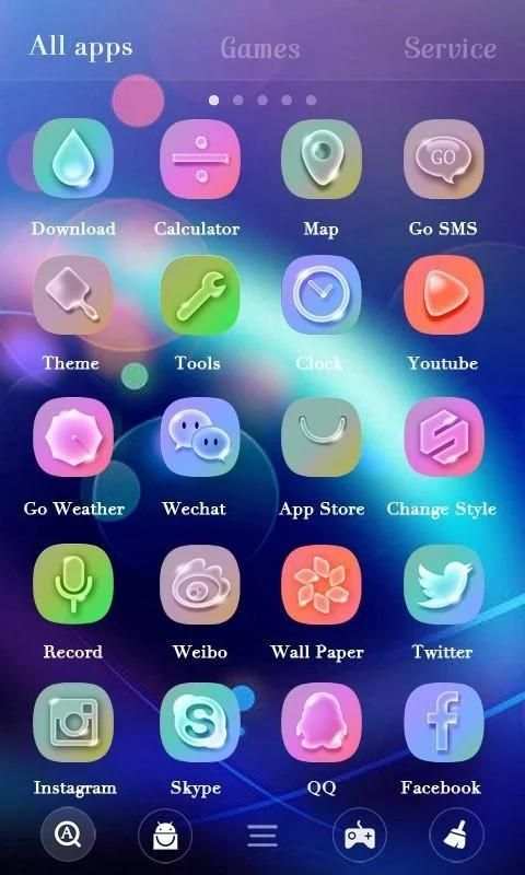 Honour GO Launcher Theme screenshot 4