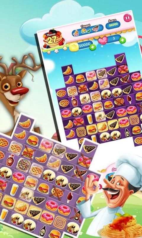 Sugar Cookie Smash Baking Tale скриншот 2