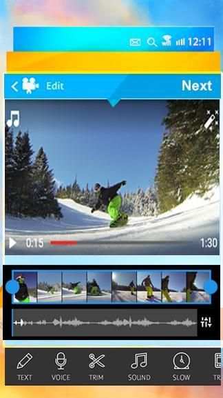 Video Editor- Movie Maker स्क्रीनशॉट 1