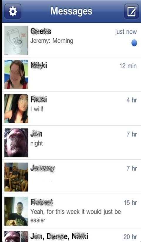mobChat for Facebook Messenger screenshot 1