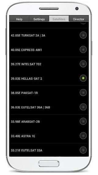satellite director finder pro screenshot 2