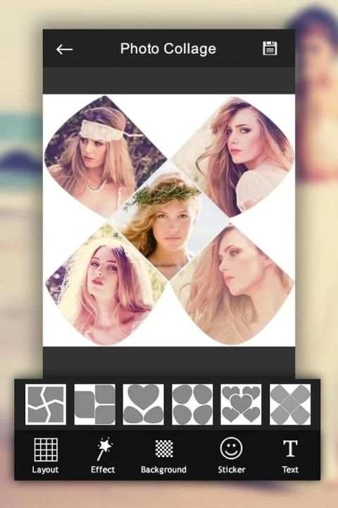 Photo Collage Editor स्क्रीनशॉट 2