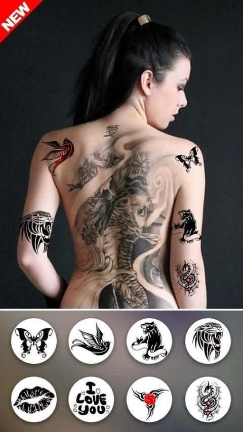 Tattoo My Photo Editor screenshot 3