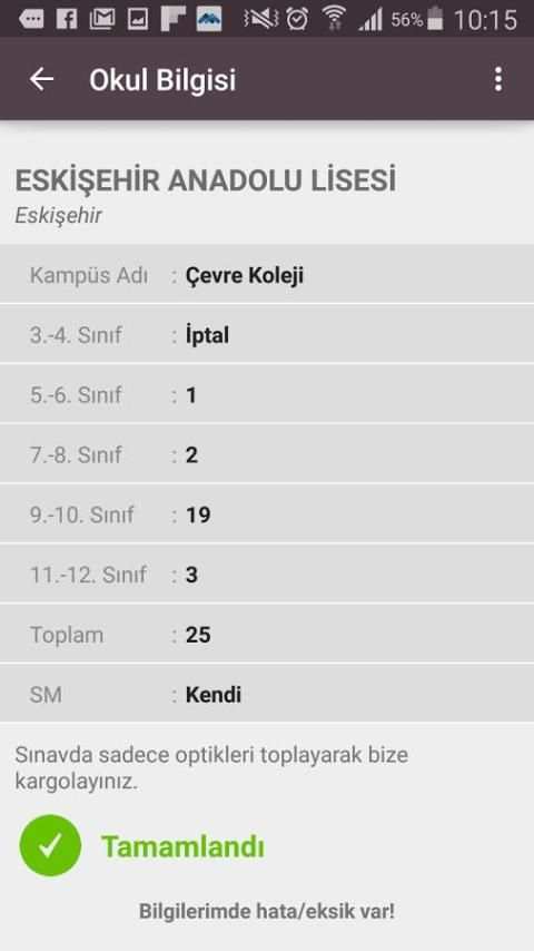 Kanguru Matematik TR screenshot 1