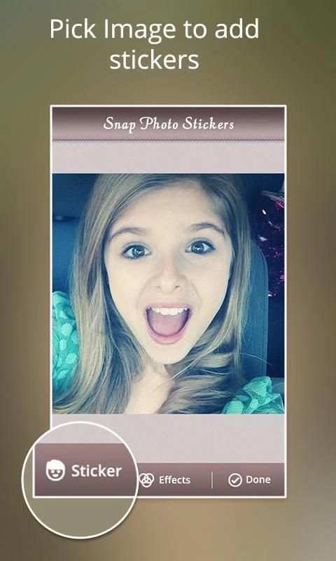 Snap Photo Stickers स्क्रीनशॉट 4