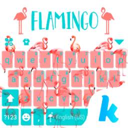 Flamingo Kika Emoji Keyboard